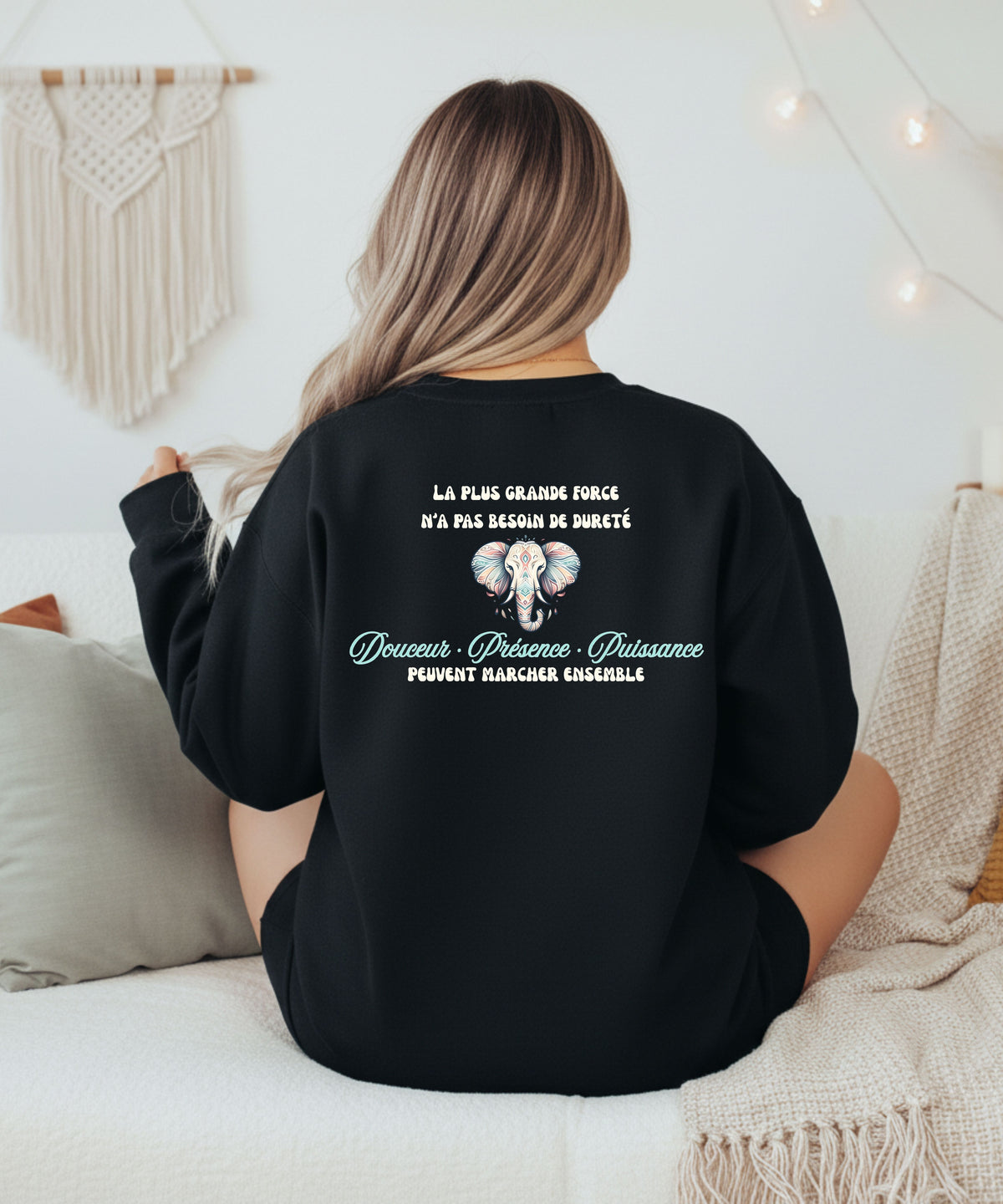 Coton Ouaté | Sagesse animale, Éléphant