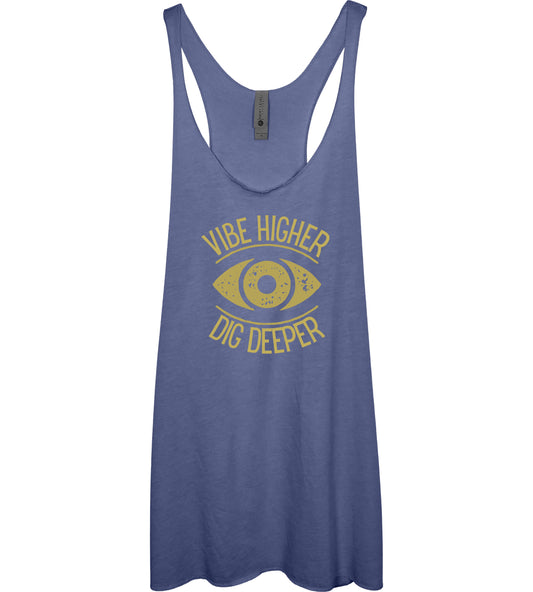 🫂 Tank top  | Vibe Higher, Dig Deeper