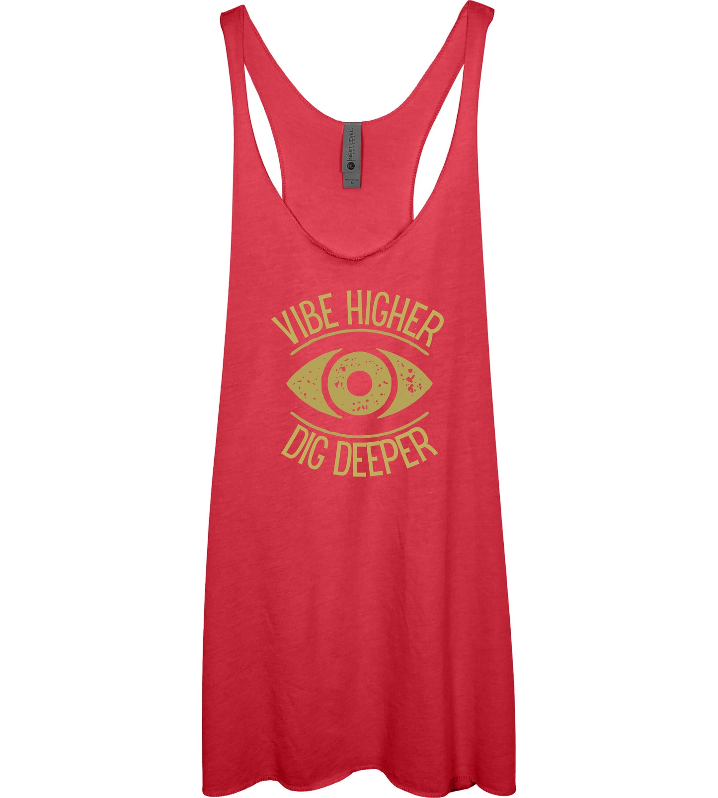 🫂 Tank top  | Vibe Higher, Dig Deeper