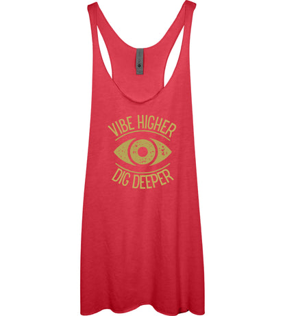 🫂 Tank top  | Vibe Higher, Dig Deeper