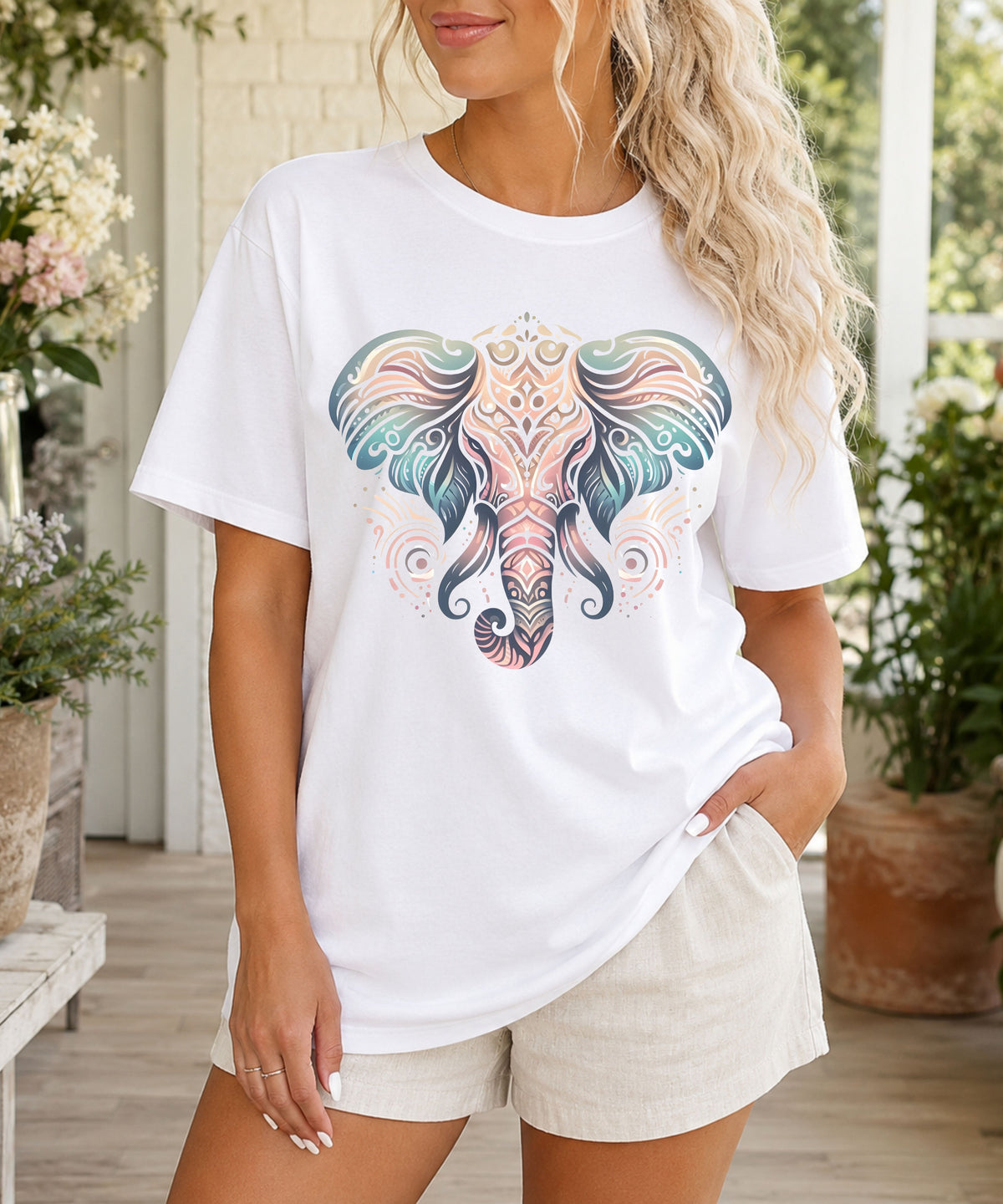 T-Shirt | Sagesse animale, Éléphant