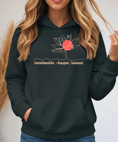 💎 Hoodie Premium | Inestimable. Chaque. Instant.