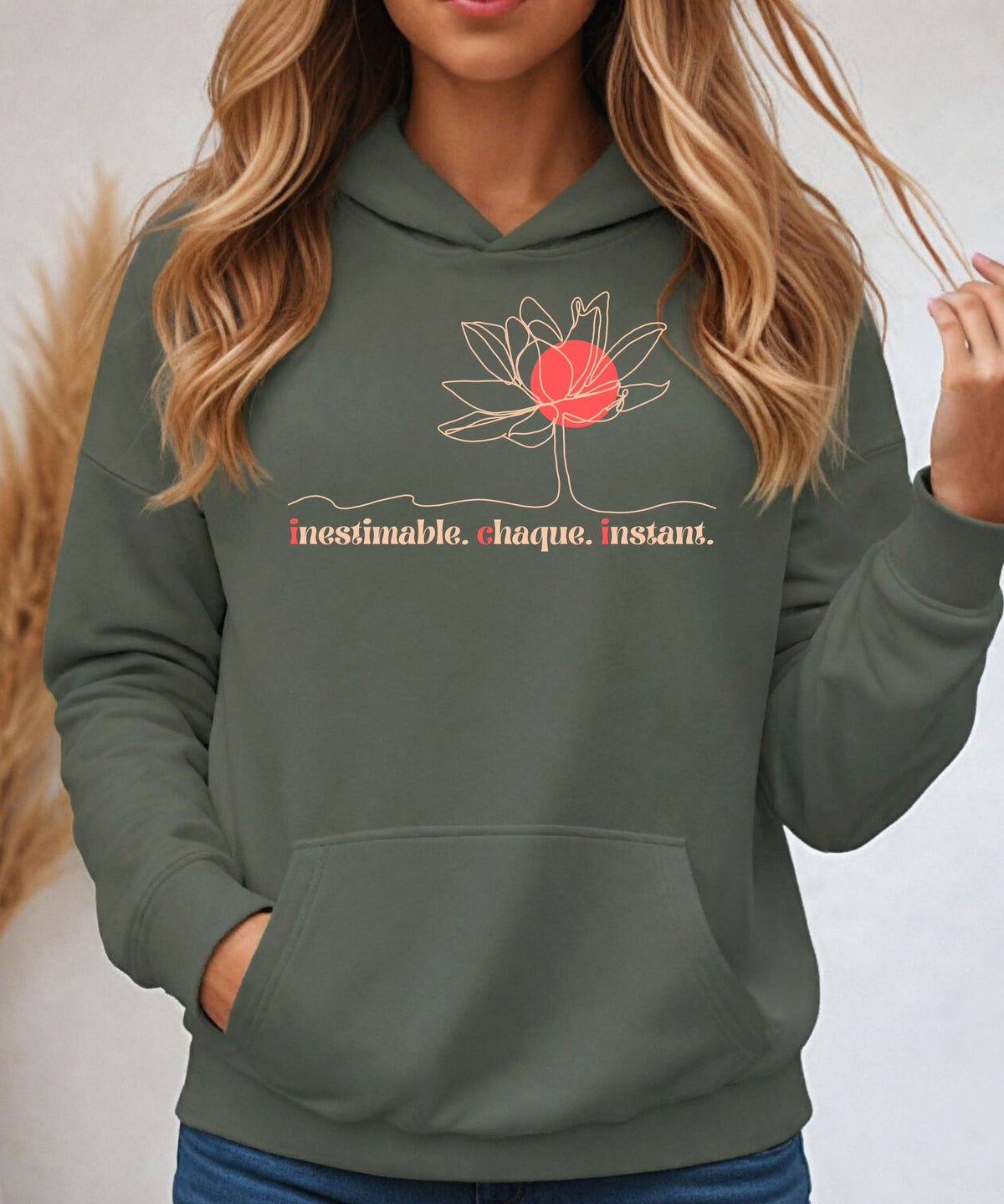 💎 Hoodie Premium | Inestimable. Chaque. Instant.