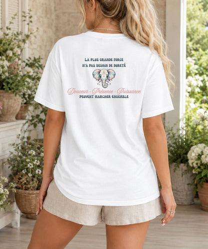 T-Shirt | Sagesse animale, Éléphant