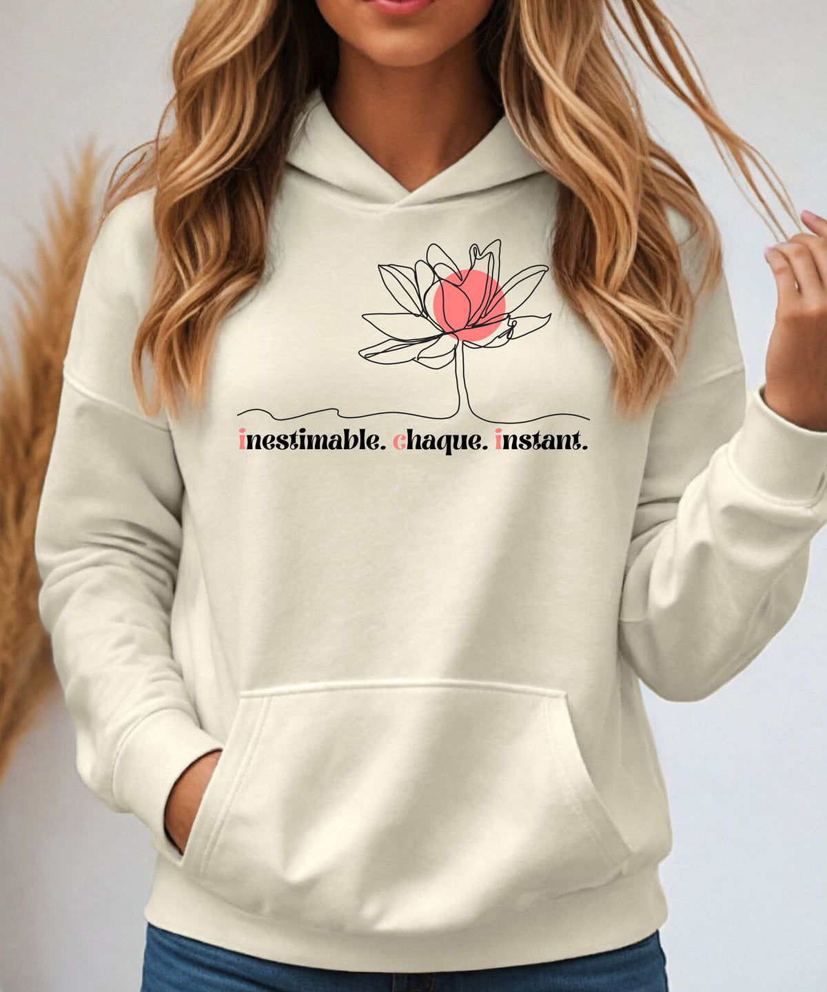 💎 Hoodie Premium | Inestimable. Chaque. Instant.