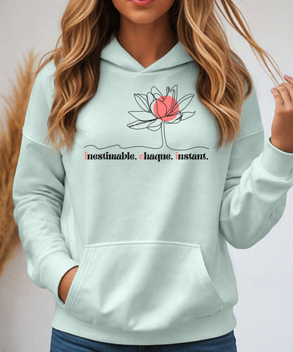 💎 Hoodie Premium | Inestimable. Chaque. Instant.