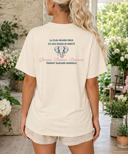 T-Shirt | Sagesse animale, Éléphant