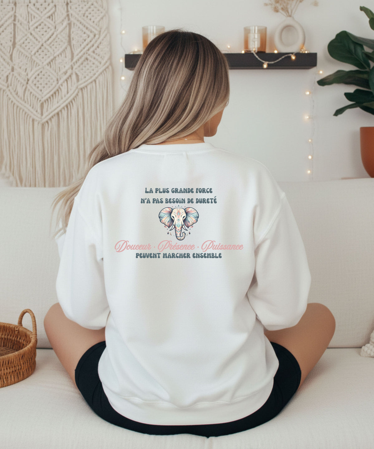 Coton Ouaté | Sagesse animale, Éléphant