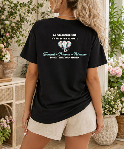 T-Shirt | Sagesse animale, Éléphant