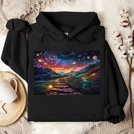 Hoodie unisexe | Le chemin oriente, l'aventure transforme