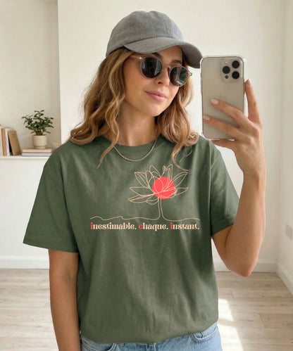 T-Shirt  | inestimable. chaque. instant