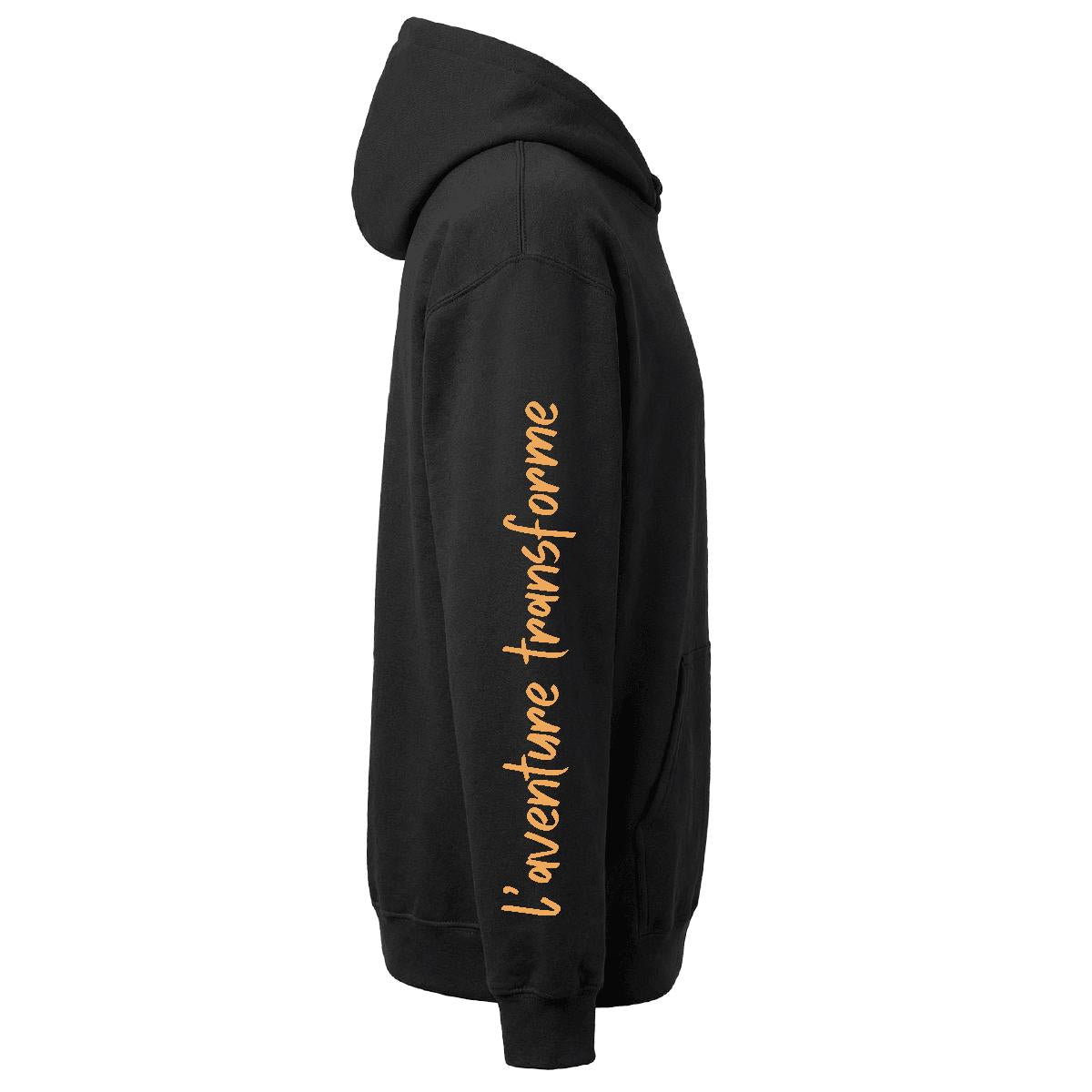 Hoodie unisexe | Le chemin oriente, l'aventure transforme