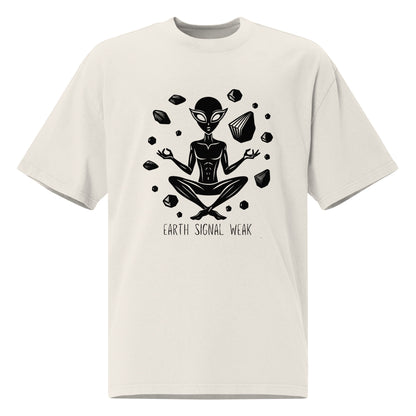 🌍 Heavy Faded Tee | Earth Signal Weak
