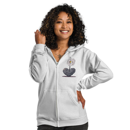 Zip Hoodie | What Is Alive Always Finds a Way