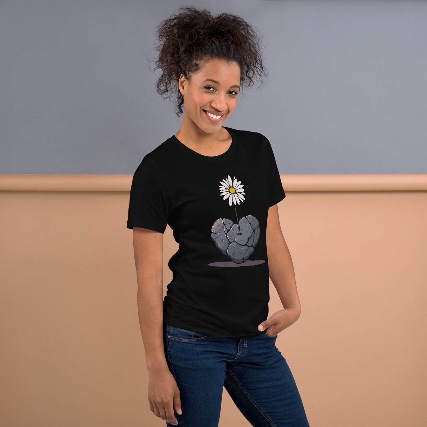 🫂 T-shirt unisexe | Le vivant trouve toujours un passage