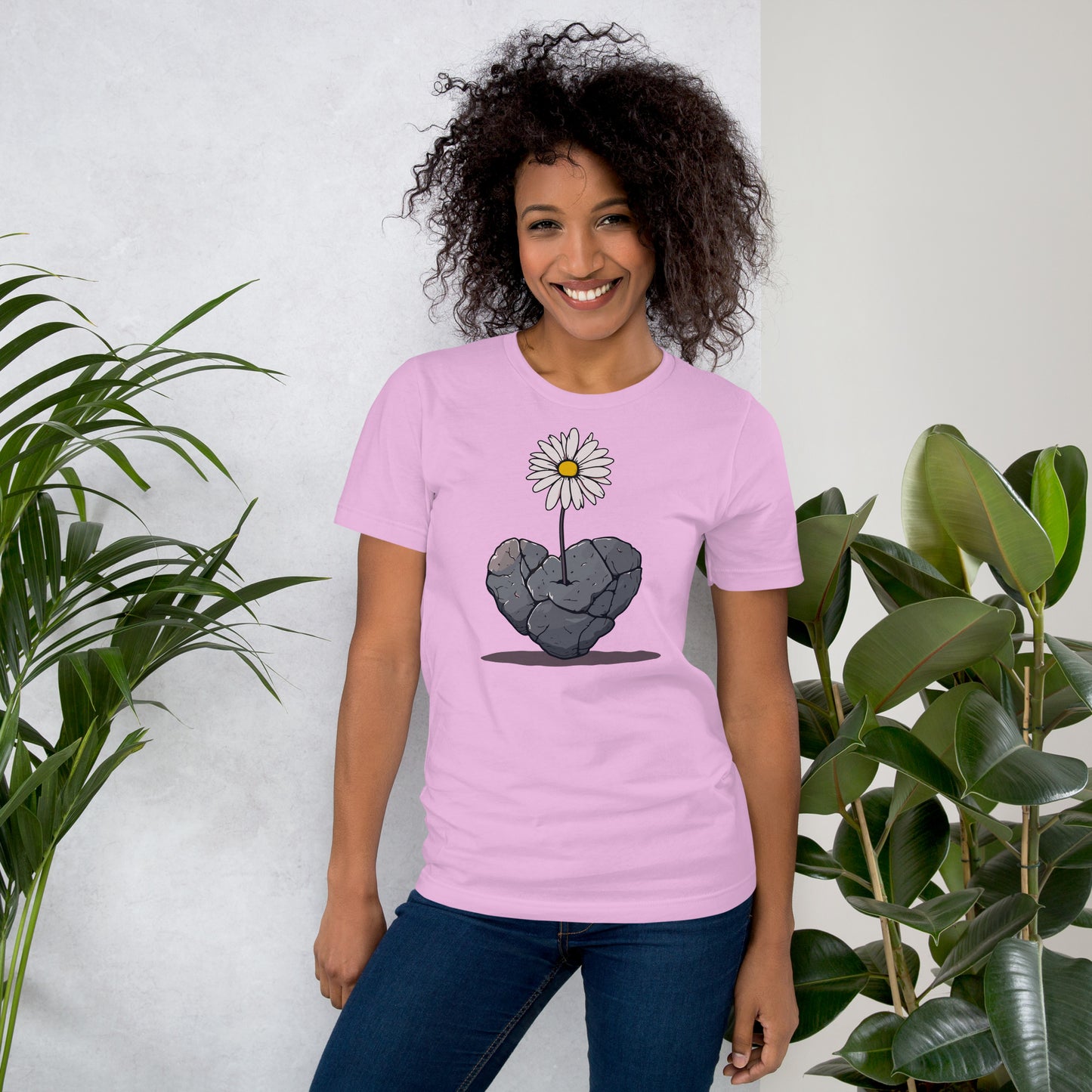 🫂  T-shirt unisexe | Le vivant trouve toujours un passage