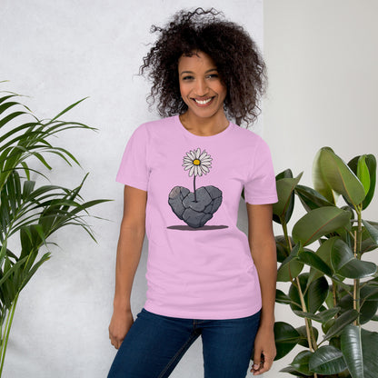 🫂  T-shirt unisexe | Le vivant trouve toujours un passage