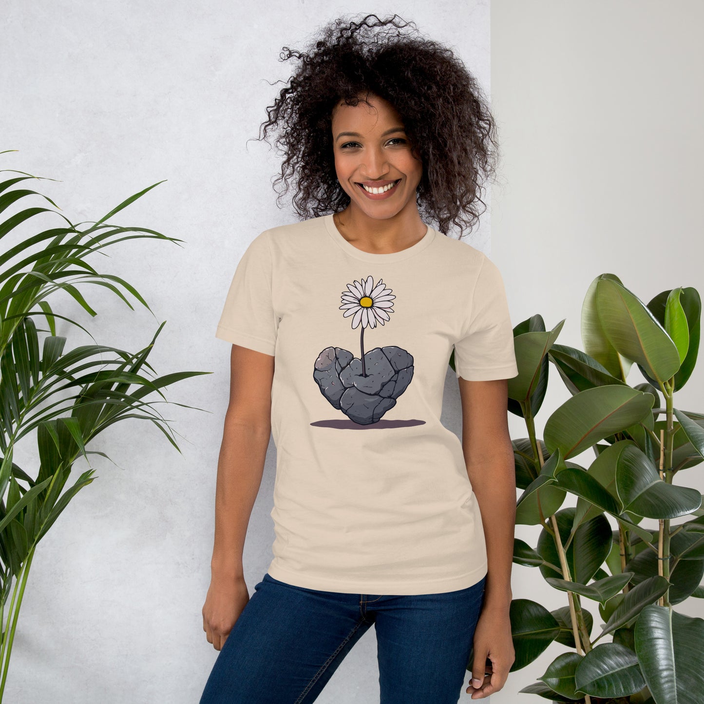 🫂  T-shirt unisexe | Le vivant trouve toujours un passage