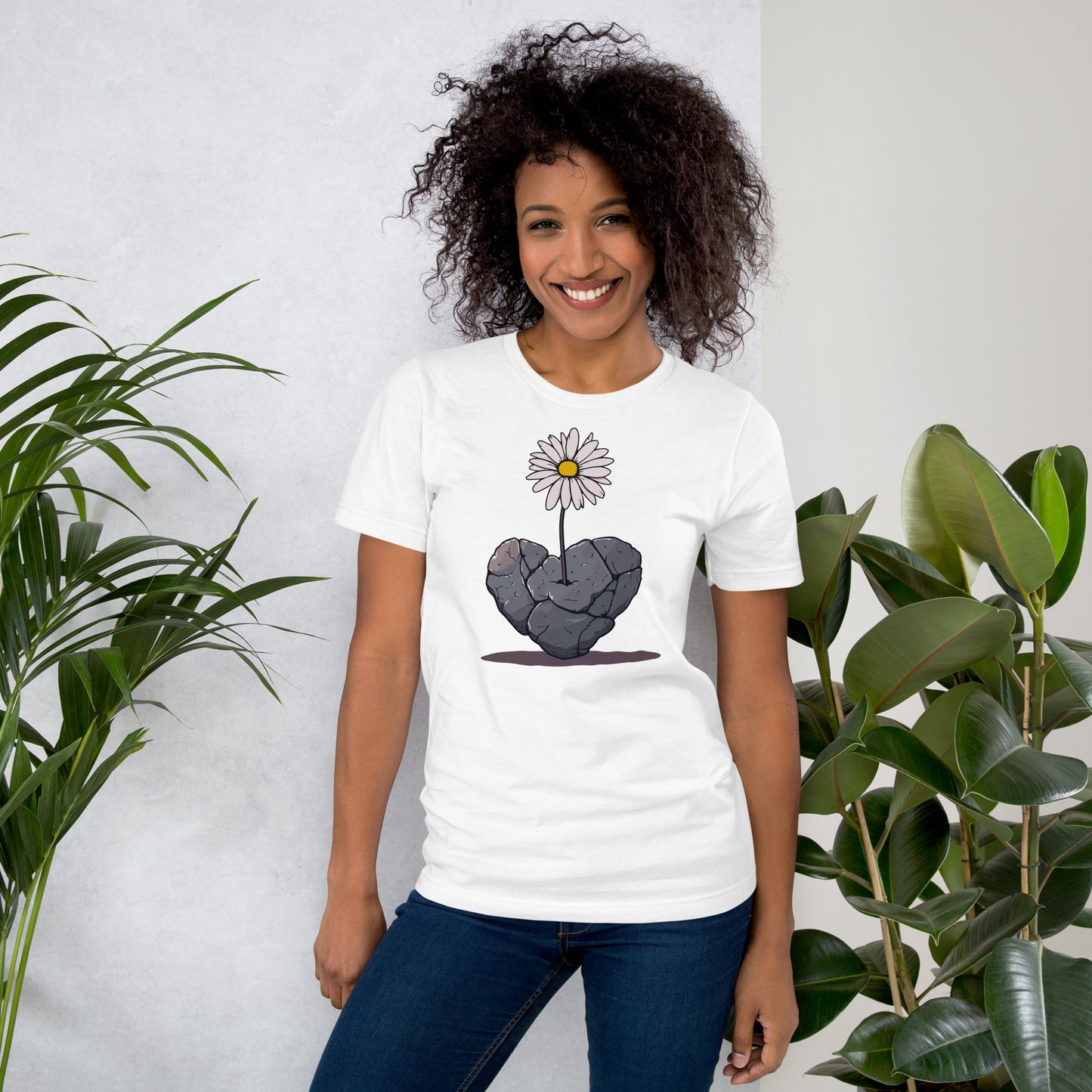 🫂  T-shirt unisexe | Le vivant trouve toujours un passage